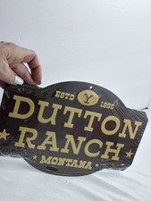 Insegna in metallo goffrato