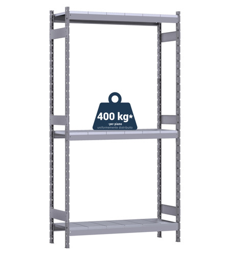 Scaffale ripiani metallo - 3,