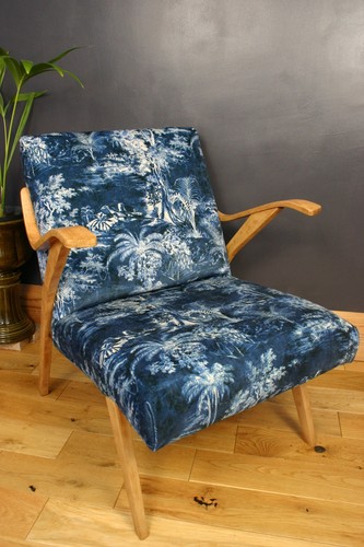 Poltrona salotto vintage metà