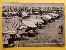Chioggia - Sottomarina (Venezia). Capanne sulla Spiaggia.
