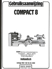 Emco compact drehmaschine - compact, 8