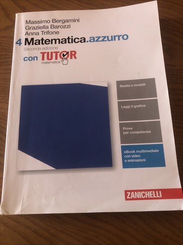 Matematica azzurro seconda - azzurro,