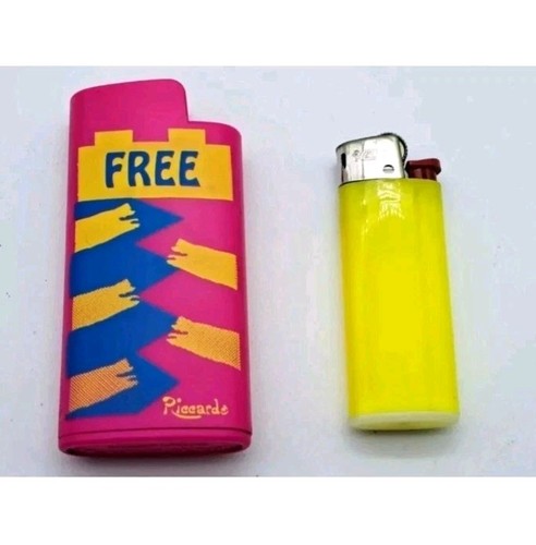 Porta accendino bic con - accendino,