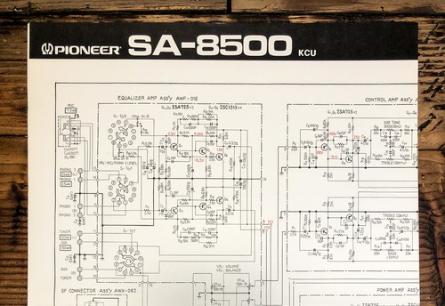 Pioneer 8500 ku - sa-8500,