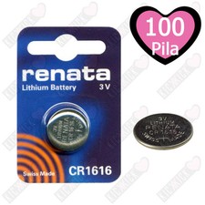 100 Renata CR1616 3 Volt 16.0