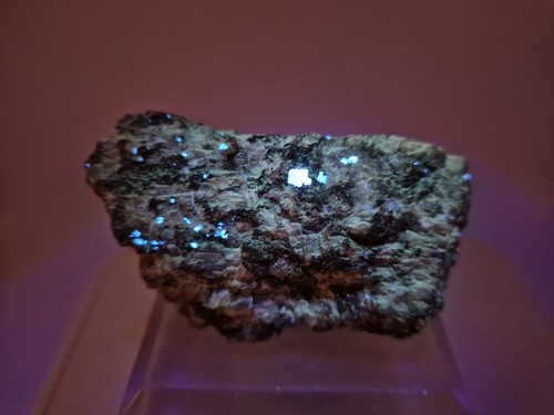 Fluorite con scheelite - fluorite, di