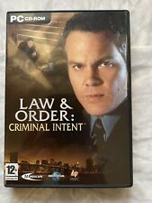 law & order: criminal intent pc dvd rom cd videogame computer 2 Cd