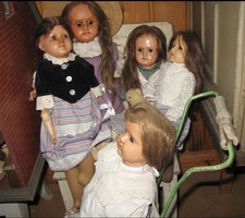 Lotto Stock Bambole Antiche In