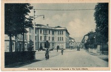 VENARIA REALE-SCUOLE PRINCIPE DI PIEMONTE E VIA CARLO ALBERTO-F/P-B/N-NV