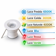 Kit mini faretto incasso - kit,
