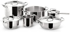 Lagostina batteria di pentole 10 pezzi Sfiziosa acciaio inox induzione - Rotex