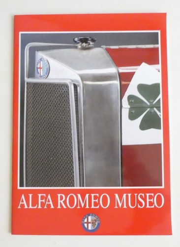 Alfa romeo brochure depliant - romeo,