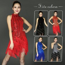 Abito donna paillettes latino