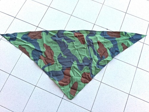 Foulard mimetico vintage
