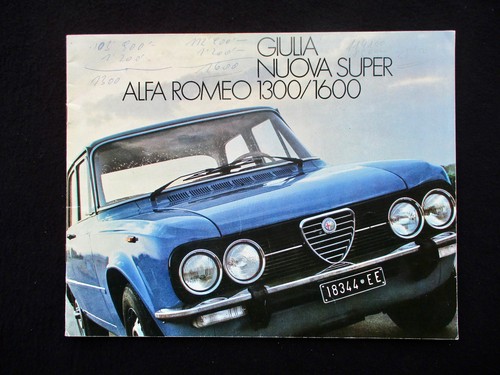 Alfa romeo giulia nuova - romeo, super