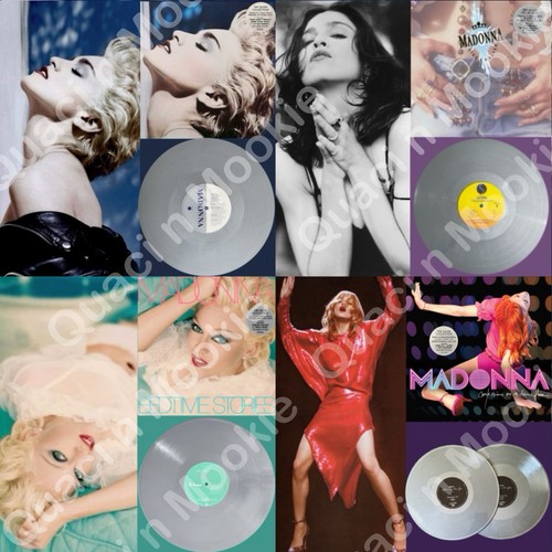Silver vinyl posters madonna - vinyl,