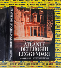 Book libro ATLANTE DEI LUOGHI LEGGENDARI James Harpur Jennifer Westwood (SG10)