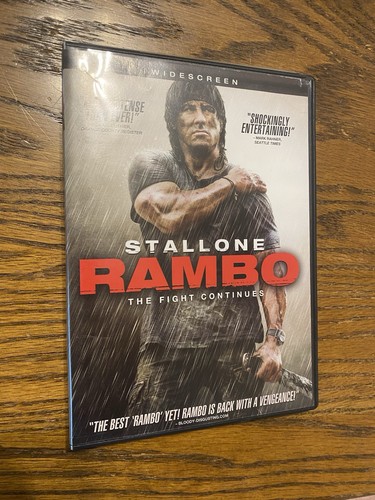 Rambo dvd 2008 - rambo,