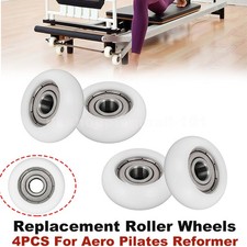 Per Aero Pilates Reformer Ruote a Rullo di Ricambio 4PCS - Scivolo Liscio e Silenzioso