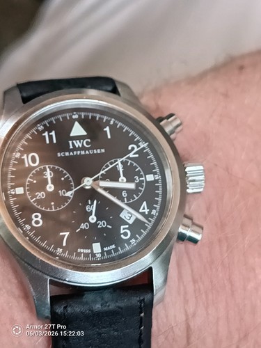 Cronografo iwc aviatore - iwc,