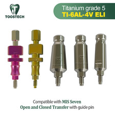 Vassoio aperto e chiuso per rivestimento impressioni trasferimento titanio adatto a MIS Seven