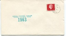 1963 Aerial Caribou Surves Yukon Alaska Polar Antarctic Cover