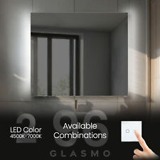 Specchio bagno illuminato con