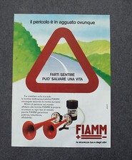 G355 - Advertising Pubblicità - 1981 - FIAMM TROMBE ELETTROPNEUMATICHE