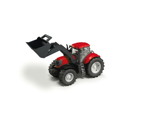 Trattore rosso con benna 40cm - rosso,