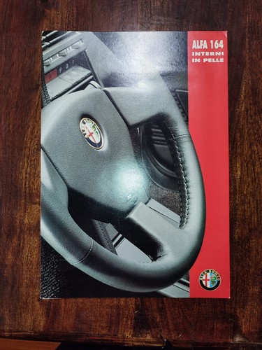 Alfa 164 depliant interni in - 164,