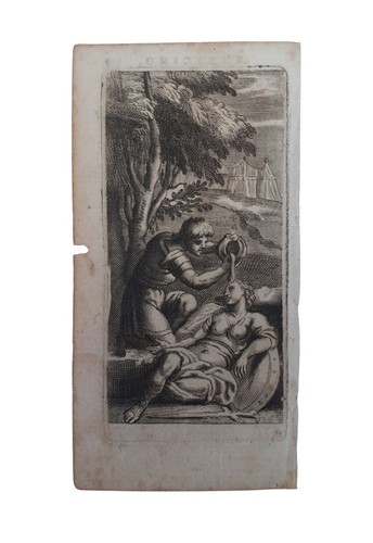 Antica stampa libro 600 - *hh*, '600