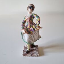 Mascherina in porcellana decorata Ginori - Arlecchina