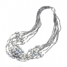 Collana da donna Ottaviani Bijoux impreziosita da perle e cristalli Cod: 48399