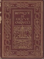 PROSE CARDUCCI GIOSUE