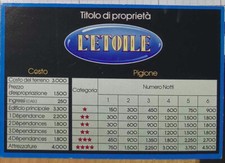 MB HOTEL GIOCO SCATOLA 1986 Affari lusso  PROPRIETÀ ETOILE RICAMBI SPARE PARTS