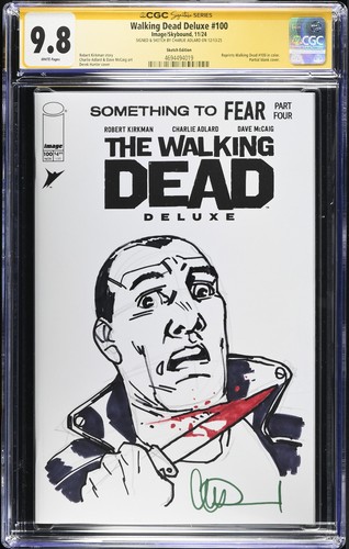 Walking dead deluxe 100 cgc - walking,