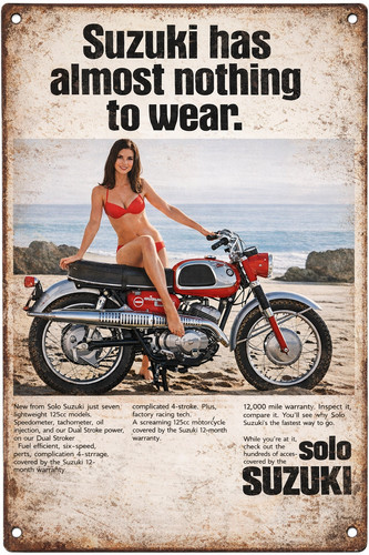 Suzuki bikini moto spiaggia - moto,