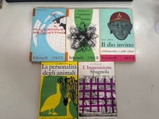 Lotto 5 libri Feltrinelli UE filosofia scienza religione animali inquisizione