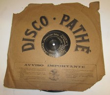 Disco Disque pathè Serenata