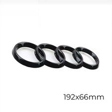 Logo AUDI Posteriore Nero