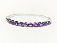 925 Argento Ametista Bracciale