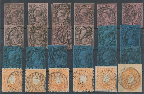 Lotto sassoni michel 9 - michel,