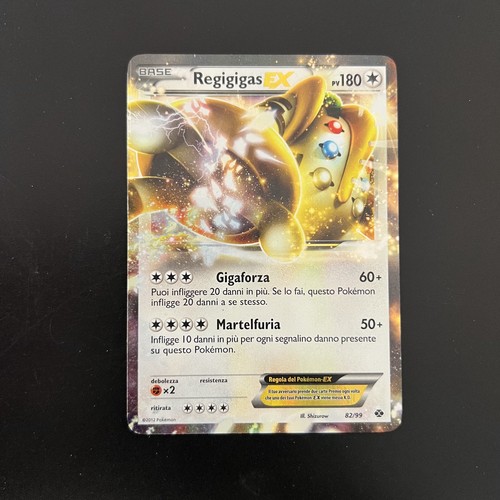 Pokemon card regigigas - card, ex