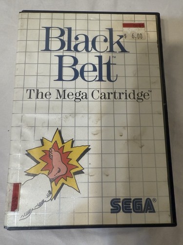 Sega master system black belt - sega,