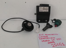KIT BLOCCHETTO CHIAVE CENTRALINA COD.584612 PIAGGIO VESPA LX 125 4T 2006 VEDI ?