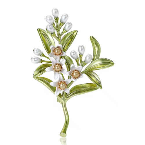 Spilla fiore gelsomino stile