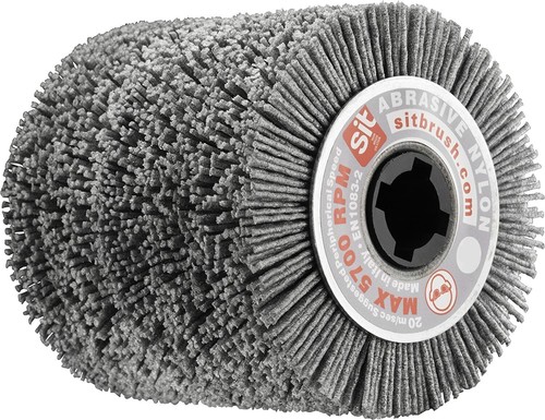Spazzola nylon 100x100x19mm - nylon,