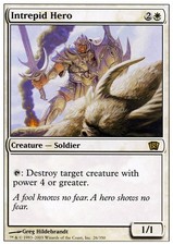 MTG INTREPID HERO POOR - EROE