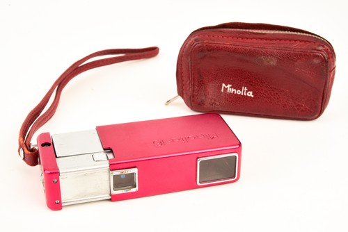 Minolta fotocamera rossa 16 - minolta,