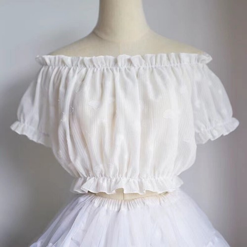 Lolita ragazze chiffon - , crop